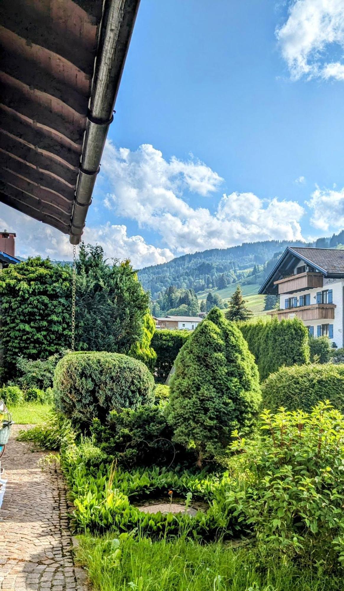 Ferienwohnung Alpenglueck In Bolsterlang Sommerbergbahn Kostenlos Esterno foto