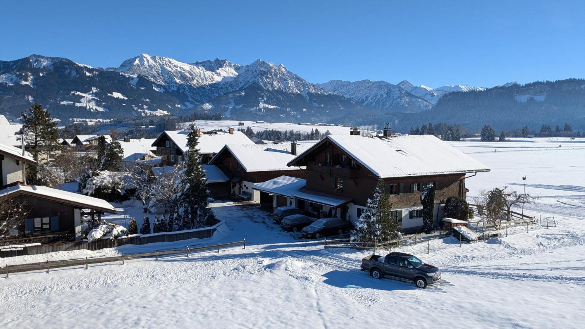 Ferienwohnung Alpenglueck In Bolsterlang Sommerbergbahn Kostenlos Esterno foto